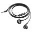 Наушники вакуумные проводные HOCO M115 Sagacious universal earphones with microphone (черный)