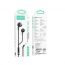 Наушники вакуумные проводные HOCO M115 Sagacious universal earphones with microphone (черный)