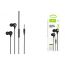 Наушники вакуумные проводные HOCO M116 Benevolent universal earphones with microphone (черный)