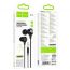 Наушники вакуумные проводные HOCO M116 Benevolent universal earphones with microphone (черный)