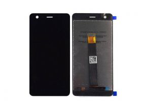 Дисплей для Nokia 2 (TA-1029/ TA-1035) в сборе с тачскрином (черный)