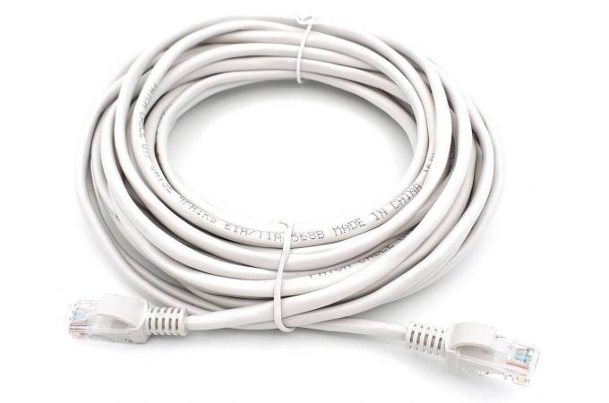 Кабель интернет LAN патч корд RJ-45 CAT5E 10 метров