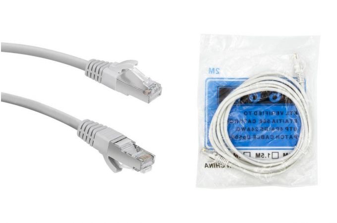 Кабель интернет LAN патч корд RJ-45 CAT5E 15 метров