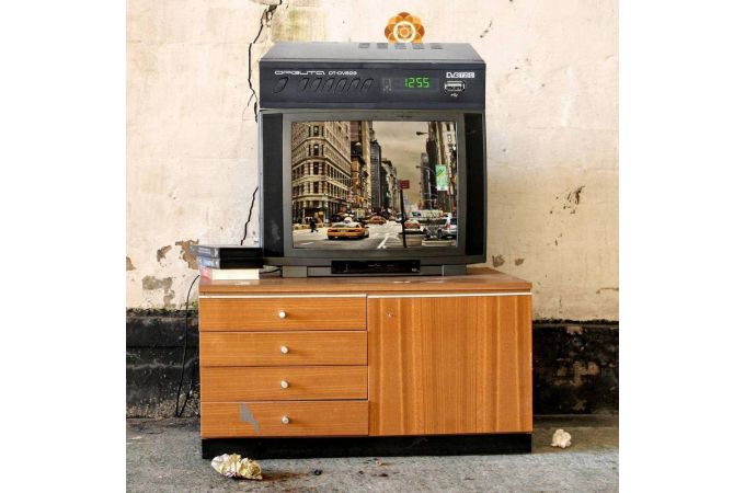 ТВ ресивер DVB-T2/C Орбита OT-DVB29 (Wi-Fi)