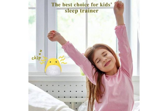 Часы настольные-ночник Орбита OT-CLT07 детские (будильник, температура, дата)