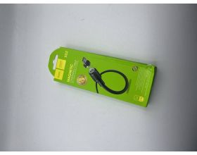 Кабель USB - MicroUSB HOCO X52 2,4A (черный) 1м (магнитный) (УЦЕНКА! МЯТАЯ УПАКОВКА)