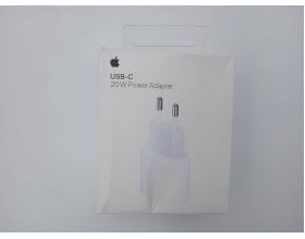 Сетевое зарядное устройство USB-C 20W iPhone 12/12Pro/12Pro Max прямоугольник (or.) (белый) (УЦЕНКА! МЯТАЯ УПАКОВКА)