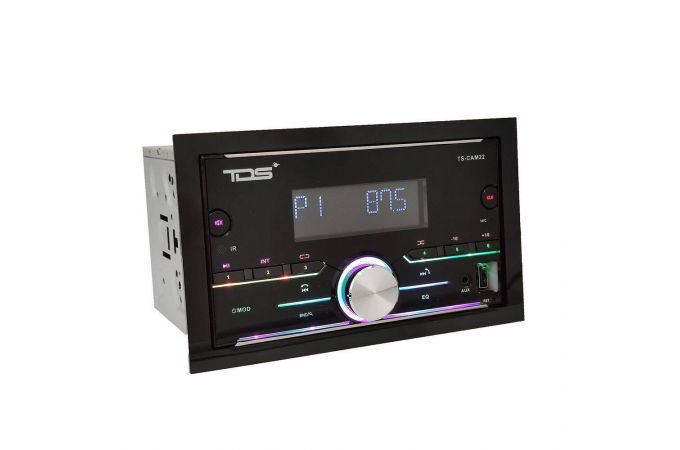 Автомагнитола 2DIN TDS TS-CAM22 (радио,USB,bluetooth)