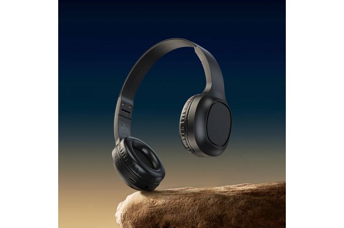 Наушники мониторные беспроводные HOCO W46 wireless headphones Bluetooth (цвет топленое молоко)