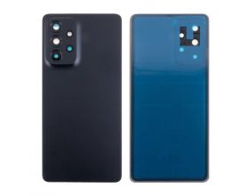 Задняя крышка для Samsung A536B Galaxy A53 5G + стекло камеры (черный) HQ