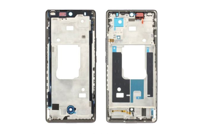 Средняя часть для Infinix Note 40 Pro 4G (X6850) (рамка дисплея) черный, с разбора