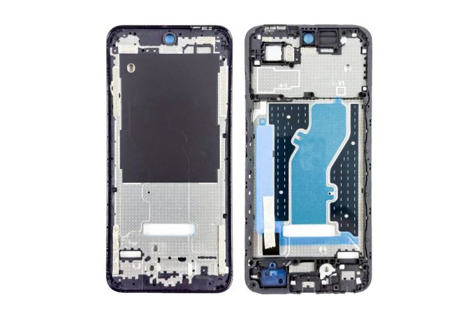 Средняя часть для Infinix Smart 9 (X6532) (рамка дисплея) черный, с разбора