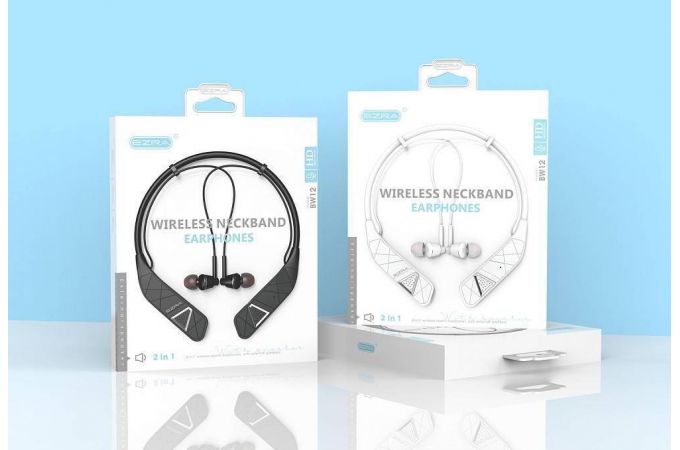 Наушники вакуумные беспроводные EZRA BW12 Bluetooth (черный)