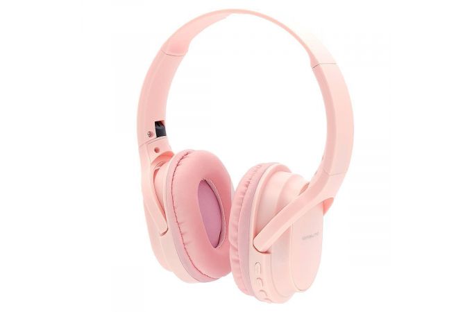 Наушники мониторные беспроводные Орбита OT-ERB44 Bluetooth (розовый)