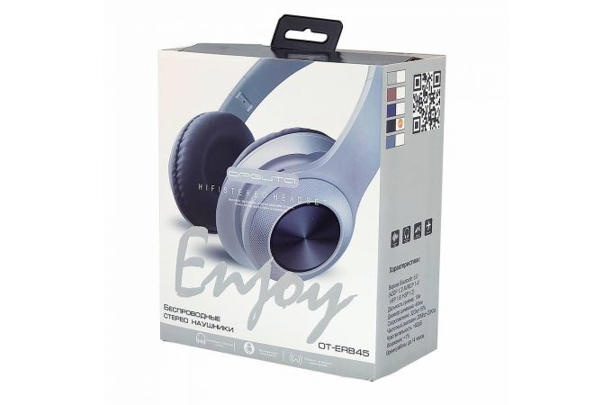 Наушники мониторные беспроводные Орбита OT-ERB45 Bluetooth (серый)