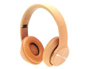 Наушники мониторные беспроводные Орбита OT-ERB46 Bluetooth (коричневый)