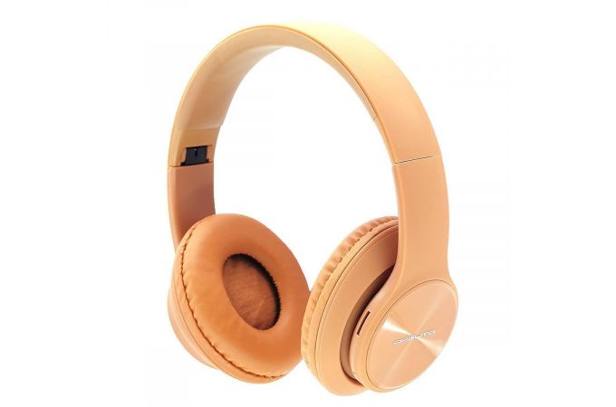 Наушники мониторные беспроводные Орбита OT-ERB46 Bluetooth (коричневый)