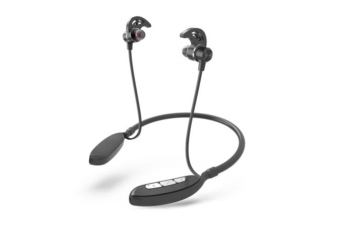 Наушники вакуумные беспроводные KADUM KD-382BT Bluetooth (черный)