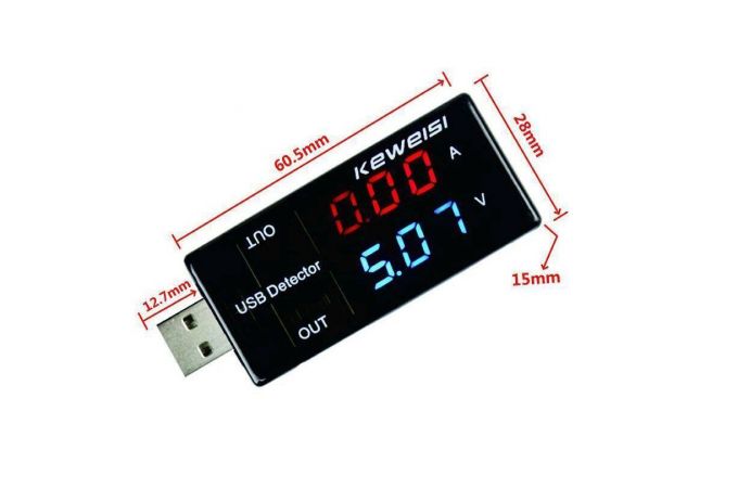 USB тестер KEWEISI KWS-10A