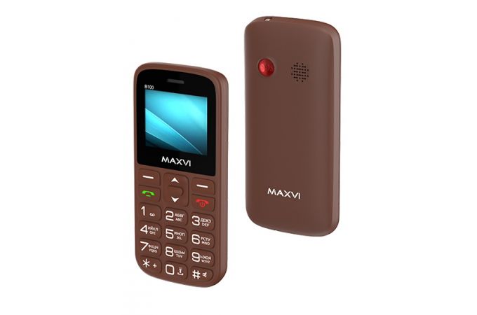 Сотовый телефон MAXVI  B100 Brown