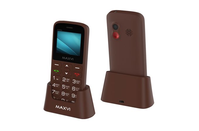 Сотовый телефон MAXVI  B100 DS Brown