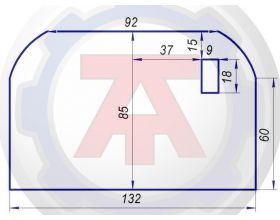 Автотепло №14, автомобильный утеплитель двигателя 3,6 кг, 132х85 см.