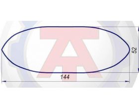 Автотепло №24, автомобильный утеплитель двигателя 2,2 кг, 144х52 см.