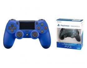 Геймпад беспроводной для Sony PlayStation 4 (ver. 2) синий PS4