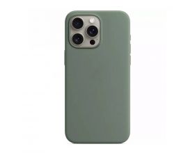 Чехол для iPhone 15 Pro Max (6,7) Silicone Case Soft Touch (кипарис) MagSafe