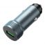 Автомобильное зарядное устройство АЗУ USB HOCO Z49А Level QC3.0 (серый)