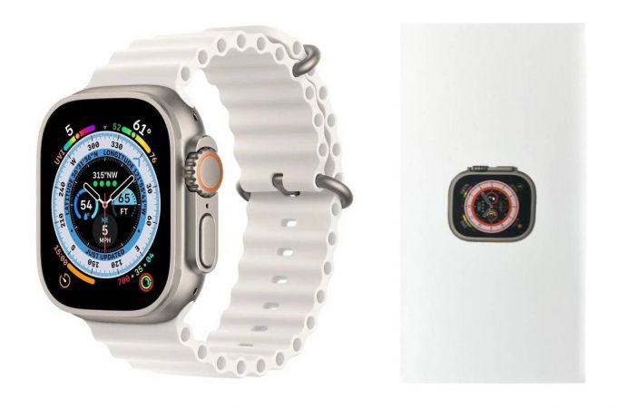 Смарт часы Z66 ULTRA 49 mm (серебро)