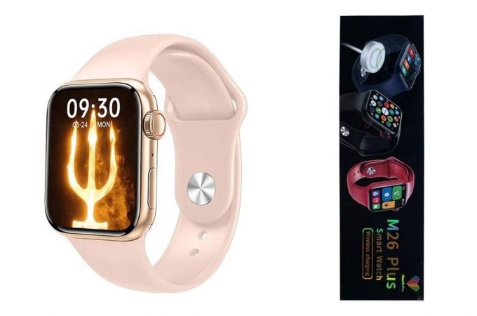 Смарт часы M26 Plus 44 mm (золото)