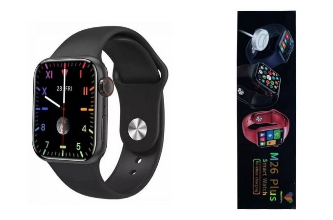 Смарт часы M26 Plus 44 mm (черный)