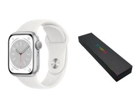 Смарт часы iWATCH 45 mm (серебро)