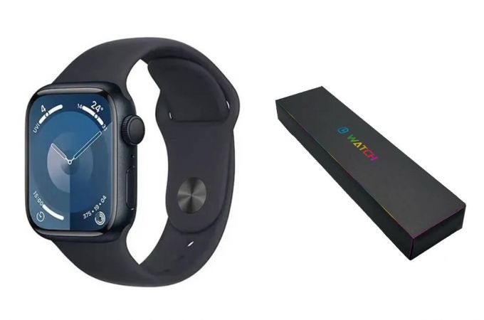 Смарт часы iWATCH 45 mm (черный)