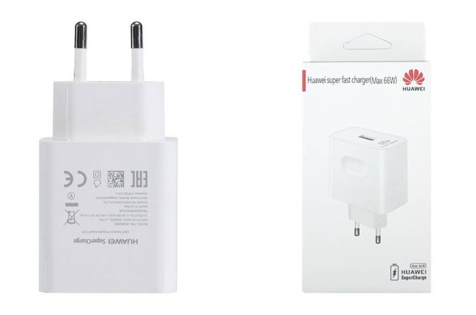 Сетевое зарядное устройство USB Huawei Super Charge 66W (or.)