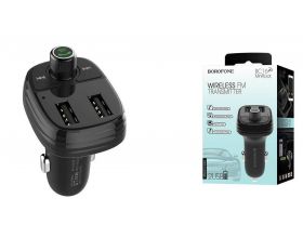 FM-Модулятор BOROFONE BC16 MiniRock In-car Wireless FM Transmitter