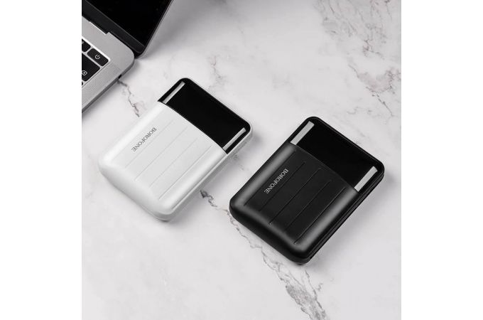 Универсальный дополнительный аккумулятор Power Bank BOROFONE BT21 (10000 mAh) (черный)