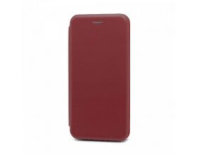 Чехол-книжка Samsung Galaxy A01 (SM-A015)  боковой  (бордовый)