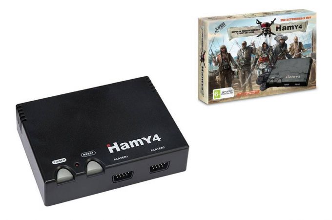 Игровая Приставка "Hamy 4" 16+8 Bit Assasin cred (350 встроенных игр)
