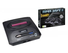 Игровая приставка Super Drive Classic 2 16 bit (130 встроенных игр)