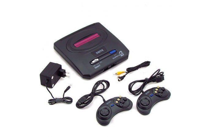 Игровая приставка Super Drive Classic 2 16 bit (130 встроенных игр)