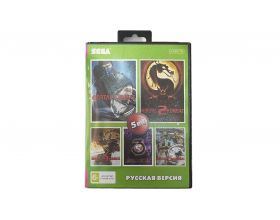 Картридж 16 bit 5в1 AC-5001  MORTAL KOMBAT 3 ULTIMATE /MORTAL KOMBAT 1, 2, 3, 5