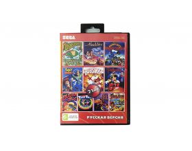 Картридж 16 bit 21в1 AA-210001  TOY STORY/BOOGERMAN/ALADDIN /PINOCCIO/BUBSY 2+...