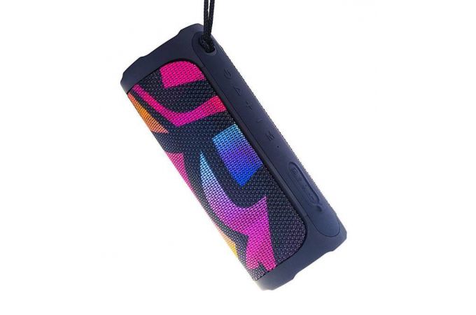 Портативная беспроводная колонка Perfeo Bluetooth "STREET" FM, MP3 USB/TF, AUX, TWS, LED, HF, 10Вт, 1800mAh, граффити