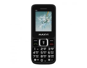 Сотовый телефон MAXVI  C3i Black без СЗУ в комплекте повр. упак.