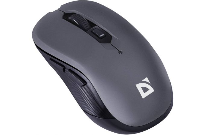 Мышь беспроводная Defender Gassa MM-105 серый 800-1600 dpi / бесшумная / Pixart 3065