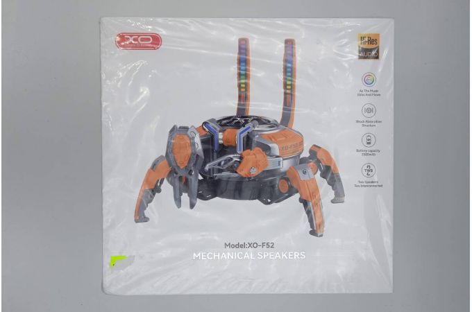 Портативная беспроводная колонка XO F52 Crab Shape Orange (УЦЕНКА! МЯТАЯ УПАКОВКА)