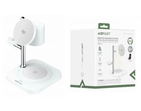 Беспроводное зарядное устройство ACEFAST E39 4-IN-1 desktop wireless charger (Белый)