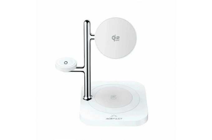Беспроводное зарядное устройство ACEFAST E39 4-IN-1 desktop wireless charger (Белый)